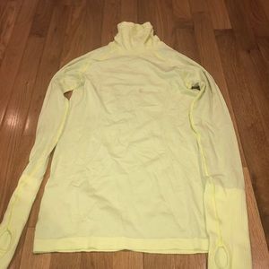 Yellow Lululemon Turtle Neck